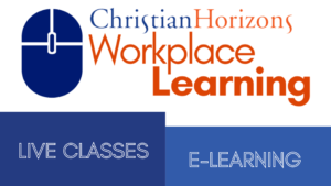 Christian Horizons Workplace Learning Logo - Live Classes and E-Learning